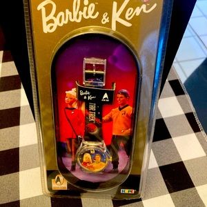 Star Trek Barbie & Ken 30th anniversary watch